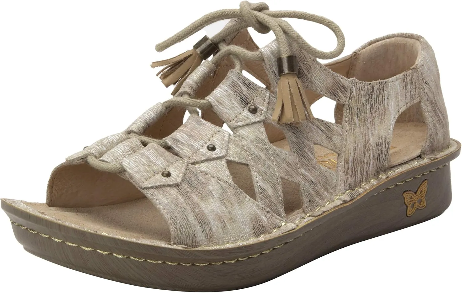 Alegria Women's Valerie Leather Sandal