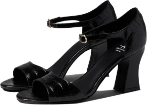 Aquatalia Calley Black Embossed Crocodile 6 B (M)