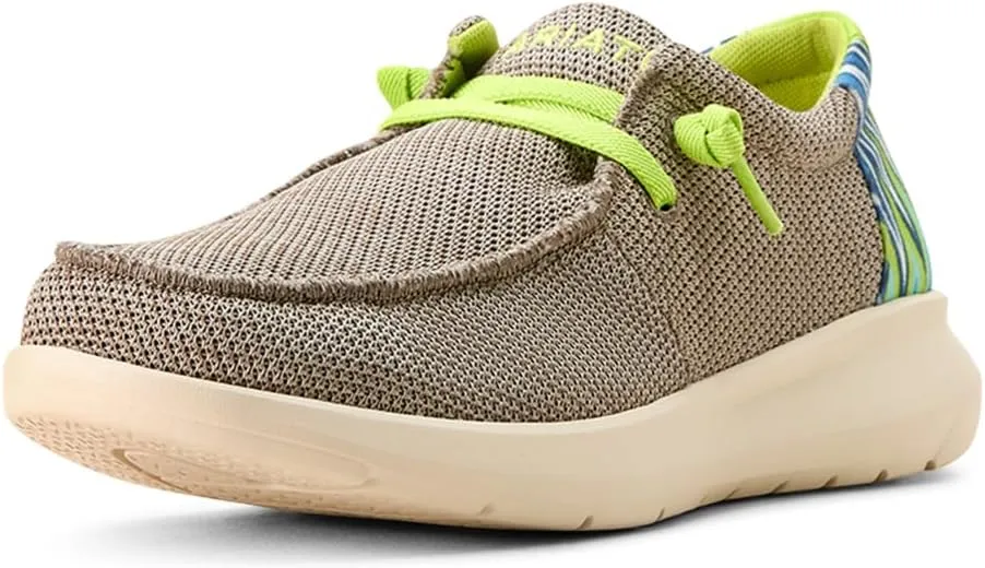 ARIAT Men's Hilo, Slate Grey Mesh/Lime Green, 11.5