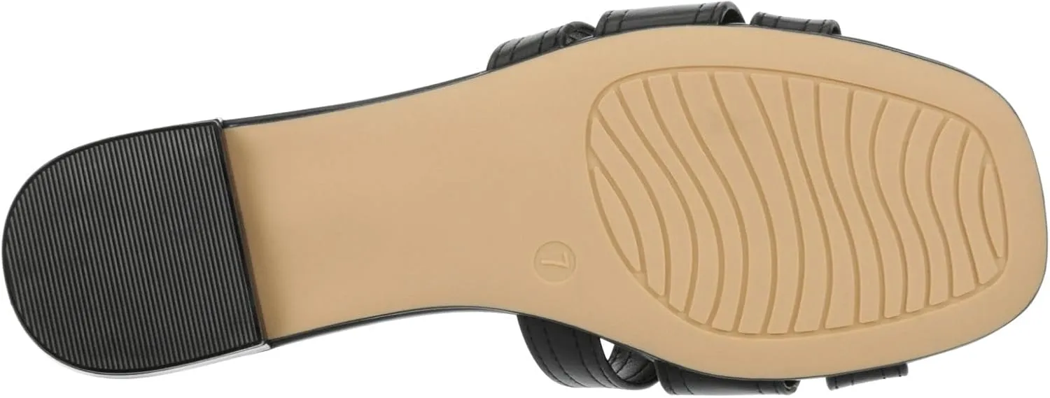 Astrid - Women's Open Toe H-Band Flat Slide Sandals