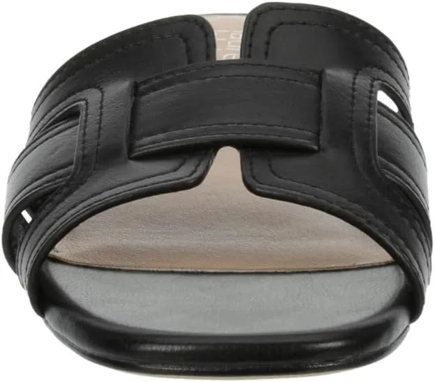 Astrid - Women's Open Toe H-Band Flat Slide Sandals