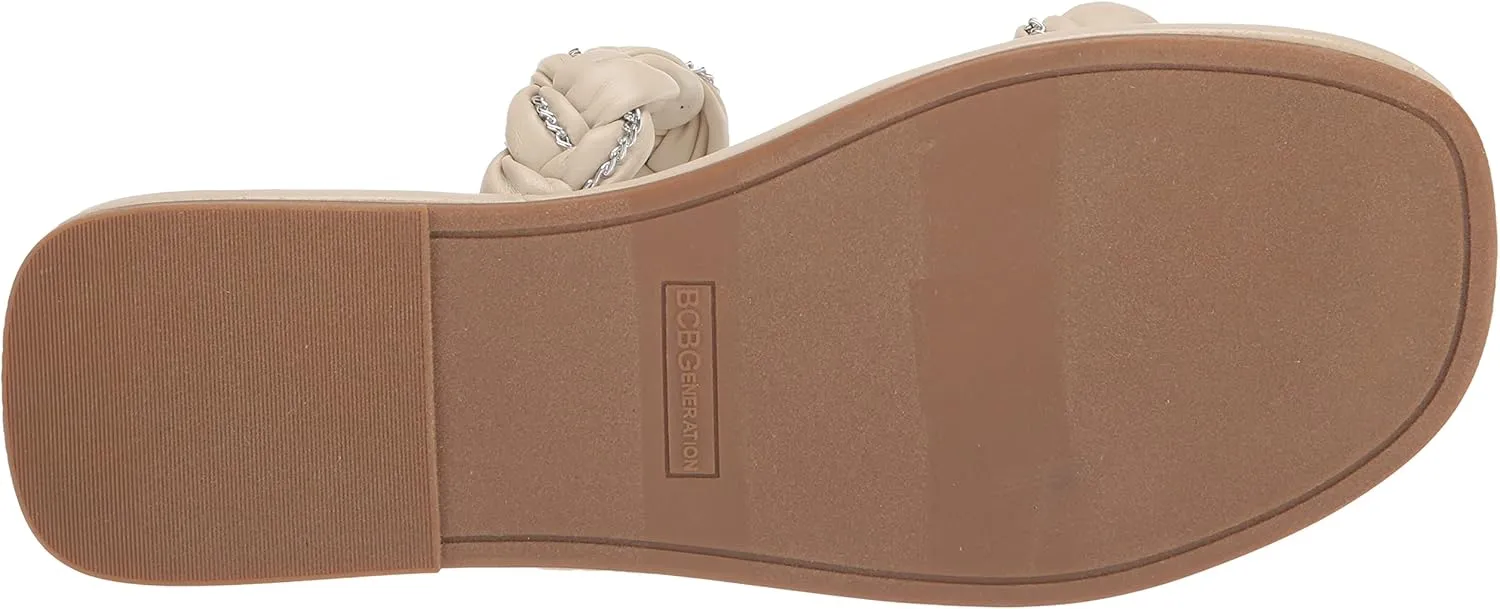 BCBGeneration Women's Fashion Flat Sandal