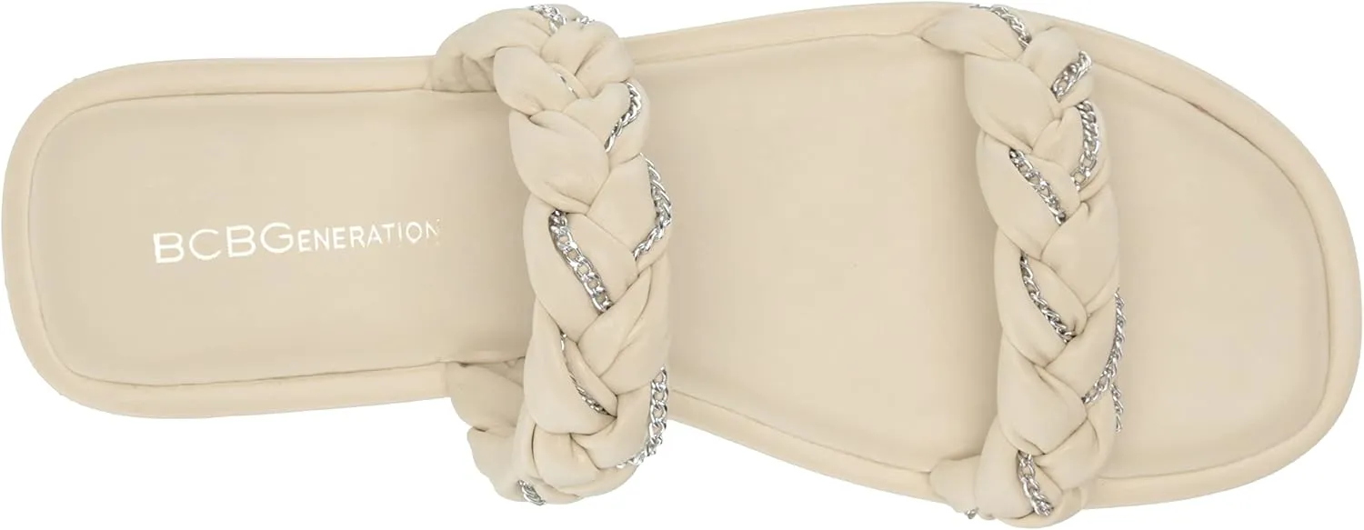 BCBGeneration Women's Fashion Flat Sandal