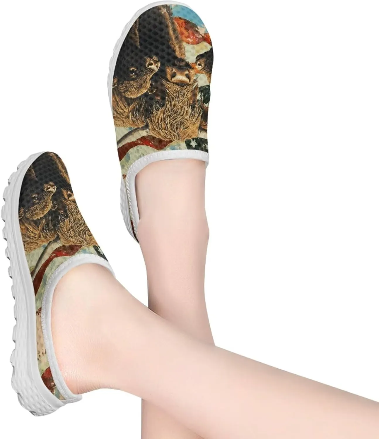 Binienty Mule Sneakers for Women Soft EVA Sole Anti-Slip Garden Clogs Fashion Slip on Loafers