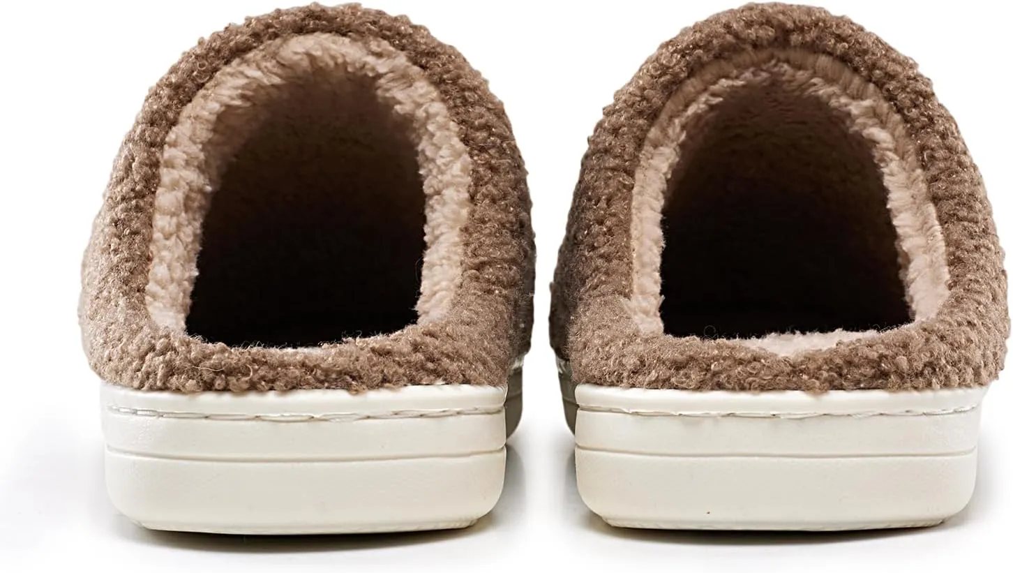 Cute Smile Face Slippers for Women and Men,Soft Plush Comfy Warm Couple Slip-On House Happy Face Slippers For Winter Indoor Outdoor Smile Slippers Non-slip Fuzzy Flat Slides