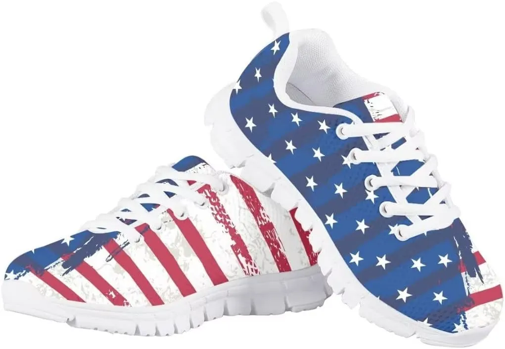 Dellukee Boys Girls Shoes Lightweight Athletic Running Walking Sports Sneakers
