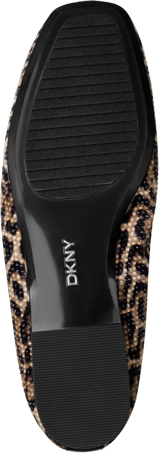 DKNY Women's Dale Ruched Ballet Flat Mule