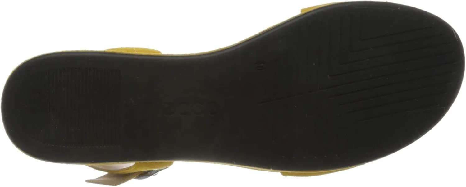 ECCO Women's Simpil Cross Strap Ankle Flat Sandal