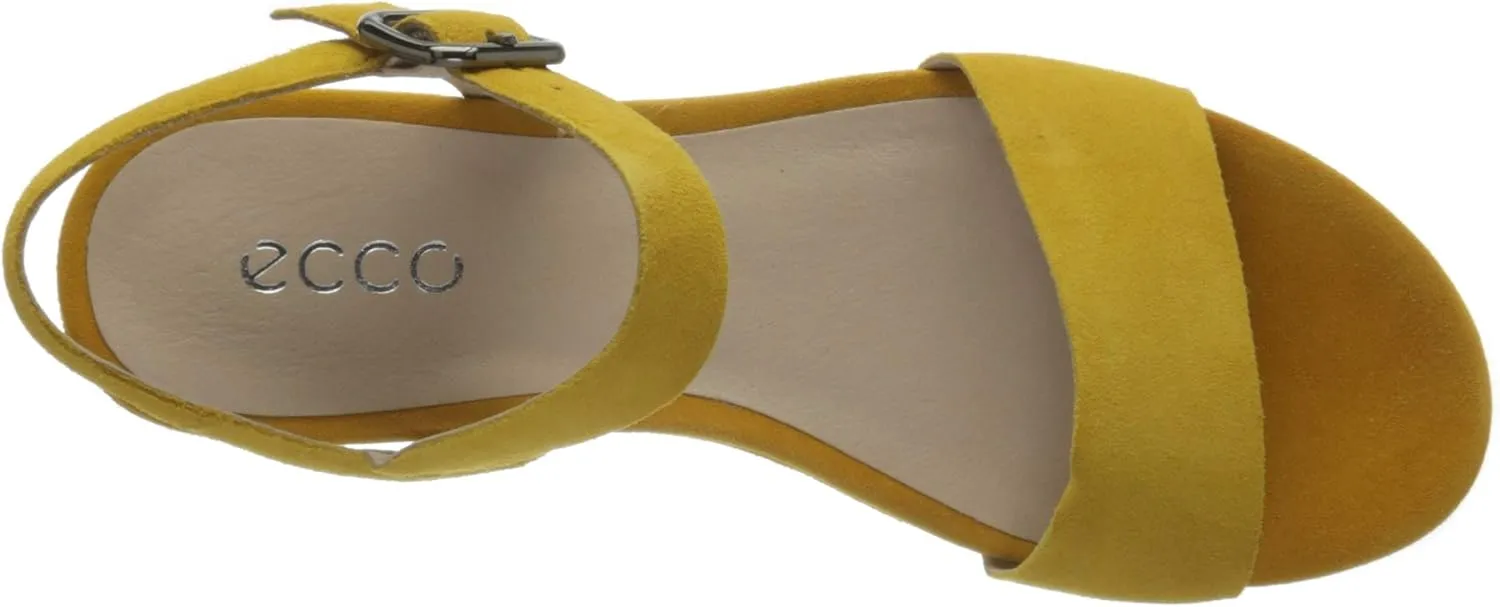 ECCO Women's Simpil Cross Strap Ankle Flat Sandal