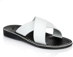 Elan - Leather Slide On Sandal - Men Sandals