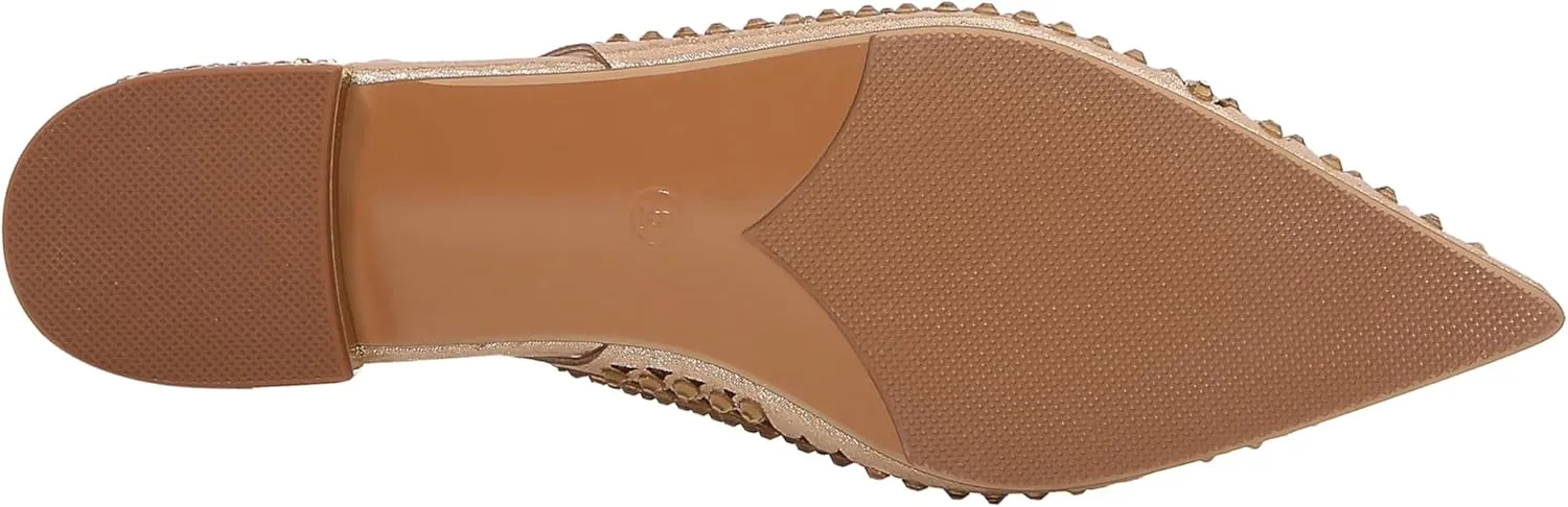 EMMY Multi Jewels Flat Slingbacks