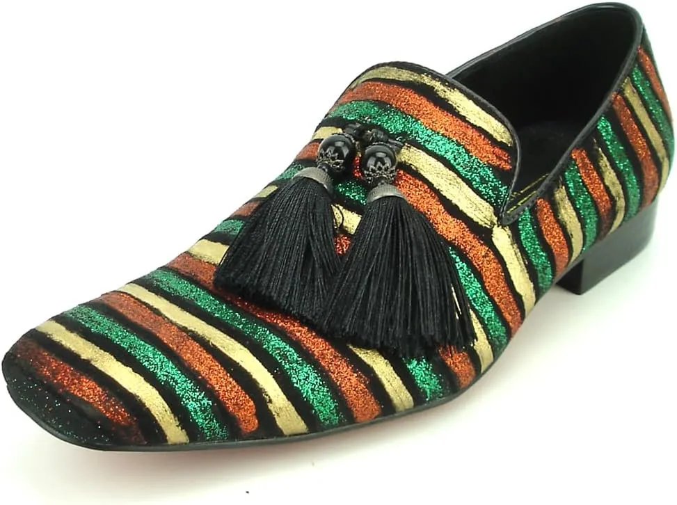 FI-7254 Slip on Loafer with Tassel