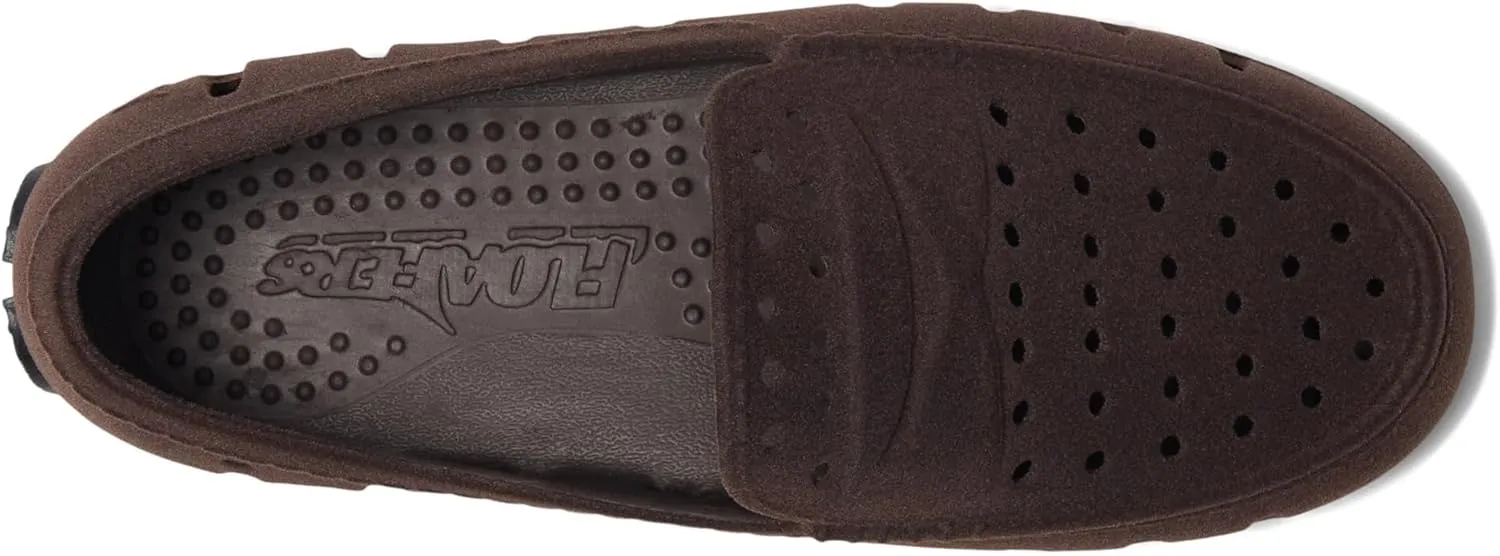 Floafers Unisex-Child Prodigy Driver Faux Suede (Toddler/Little Big Kid) Boat Shoe