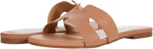 French Sole Alibi Sandal Camel Leather 7.5 M