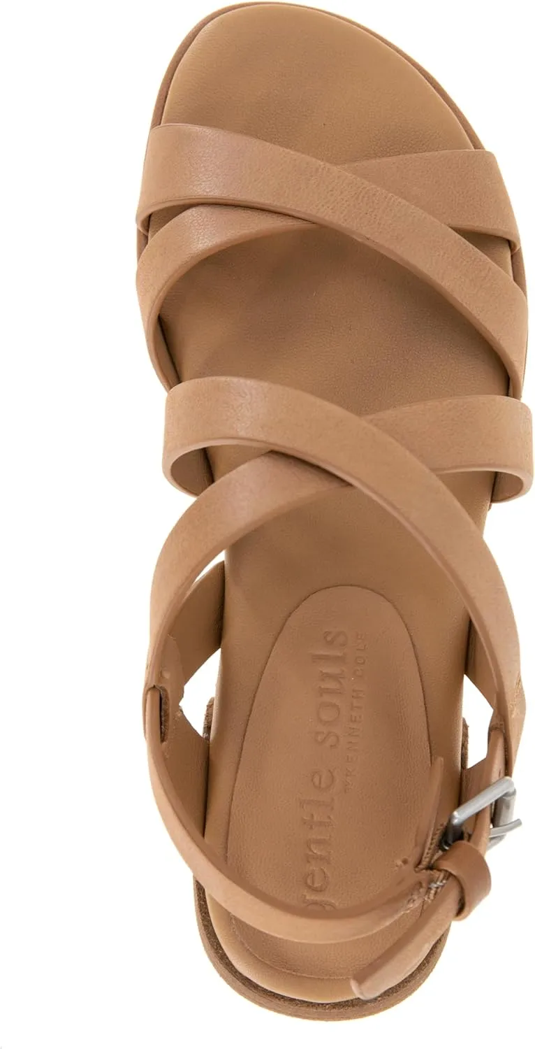 Gentle Souls by Kenneth Cole Women's Helen Flat Sandal