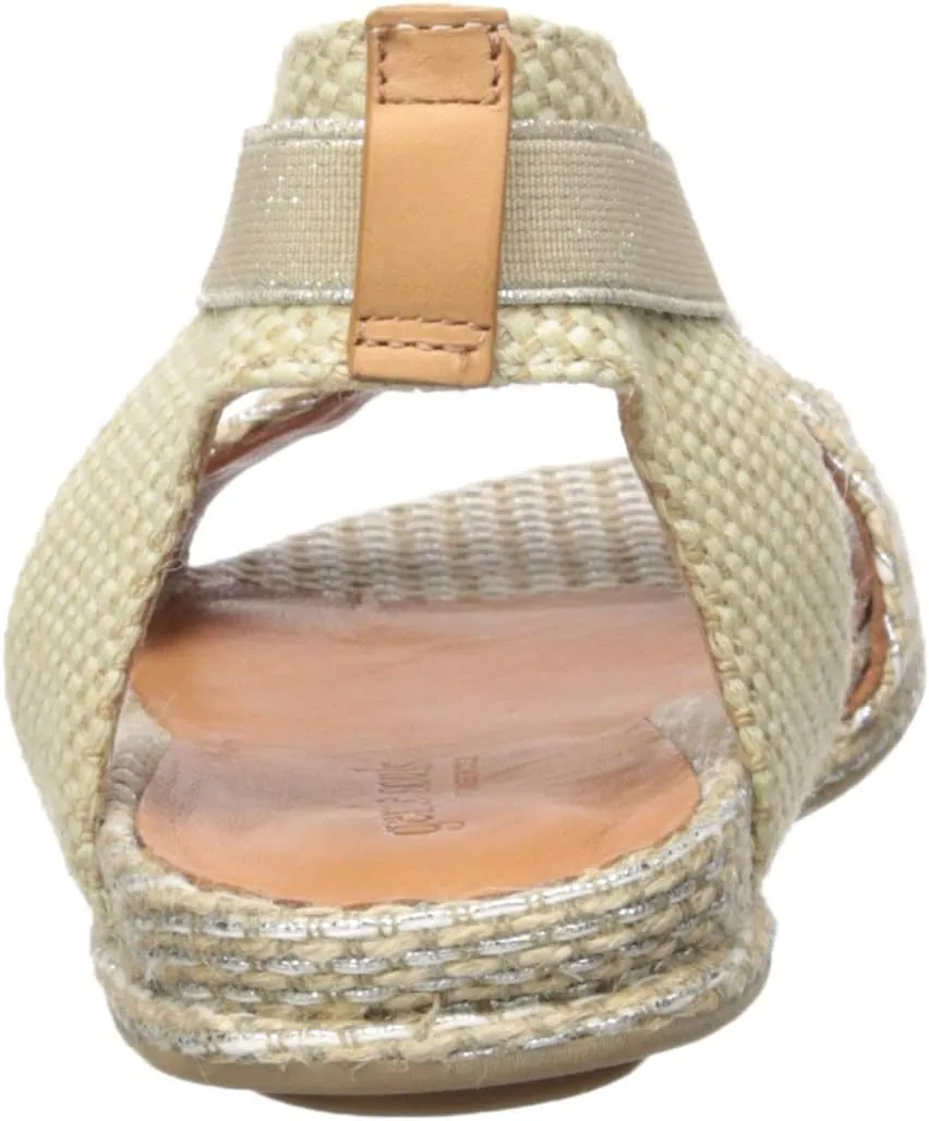 Gentle Souls by Kenneth Cole Women's Lark Elastic Flat Sandal