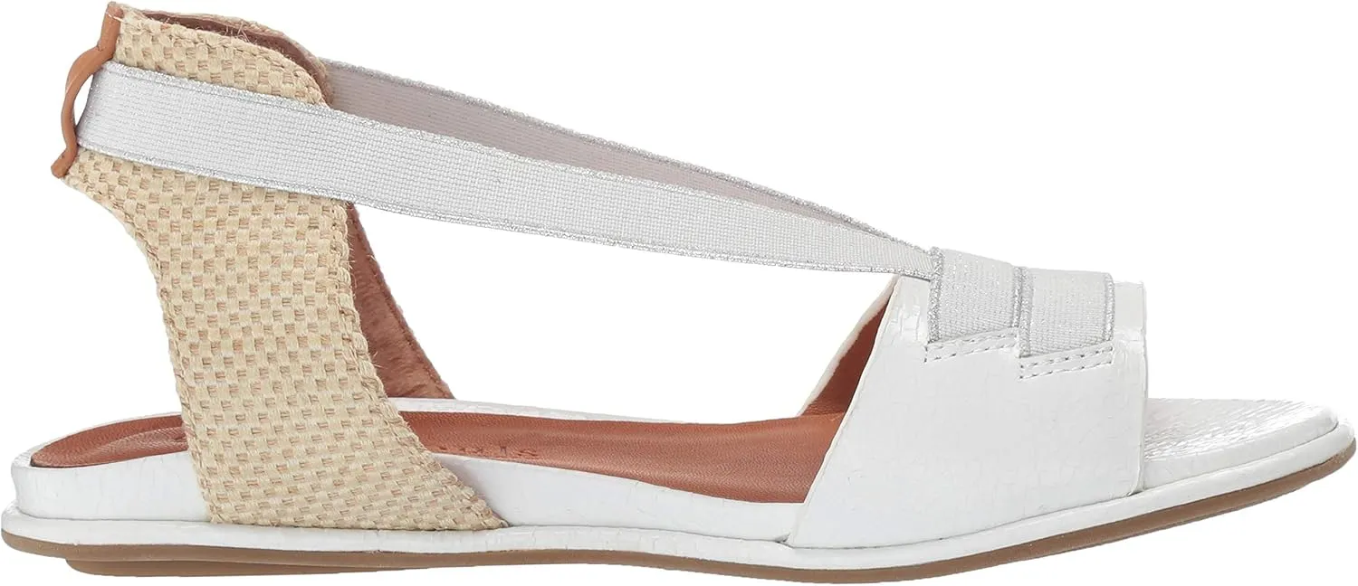 Gentle Souls by Kenneth Cole Women's Lark Elastic Flat Sandal