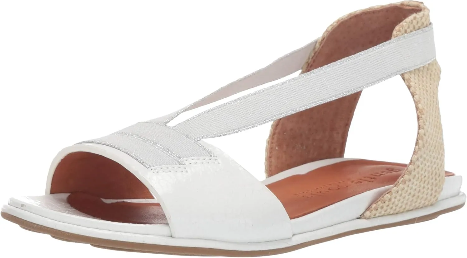 Gentle Souls by Kenneth Cole Women's Lark Elastic Flat Sandal