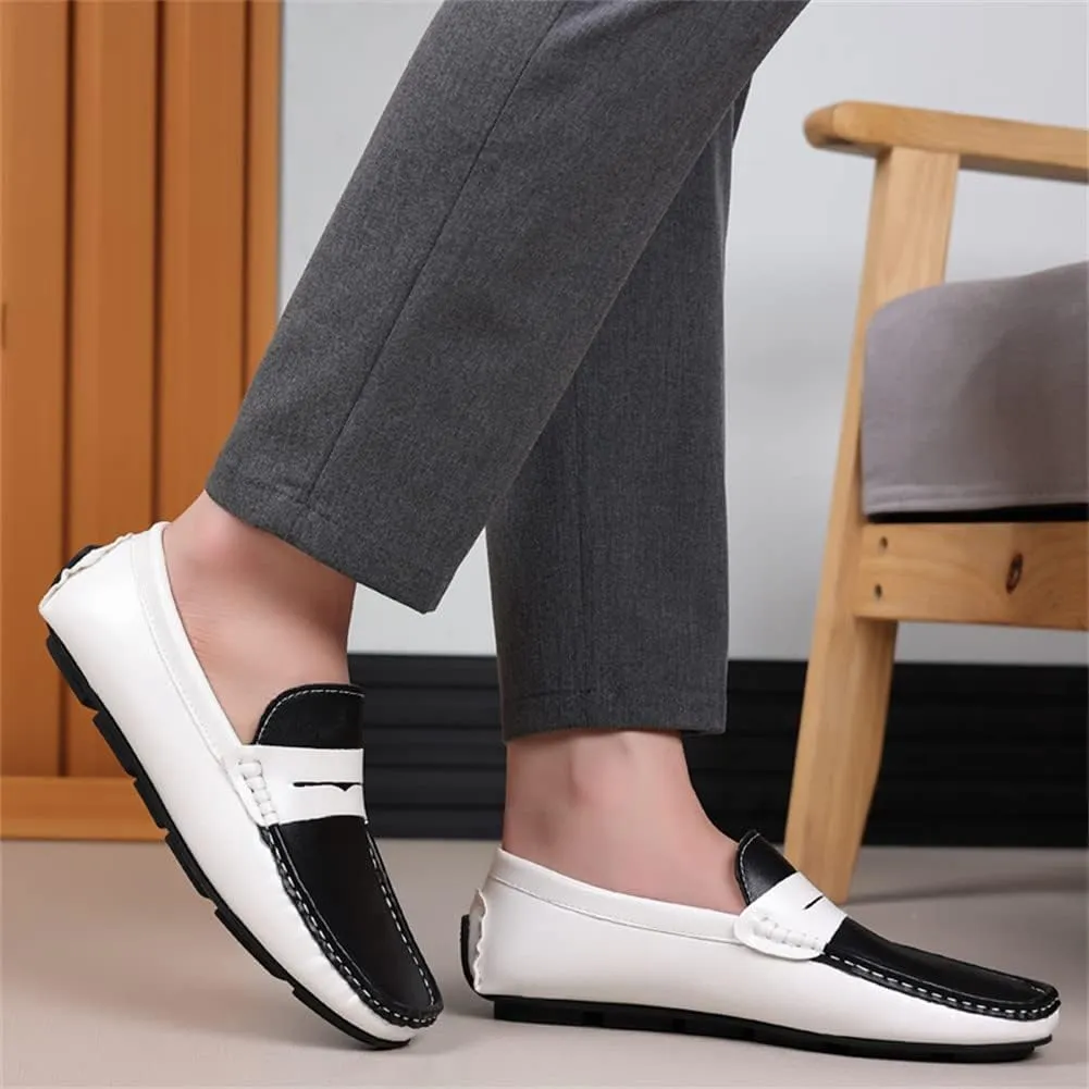GEXECEUSS Men's Loafers Lightweight Driving Shoes Slip On Casual Penny Loafers Moccasin Flats Boat Shoes Anti-Slip Walking Shoes