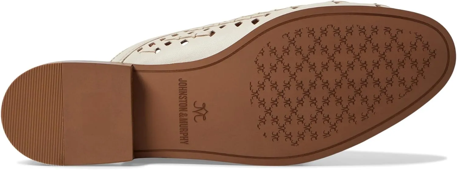 Johnston & Murphy Women's Ali Woven Tassel Mule