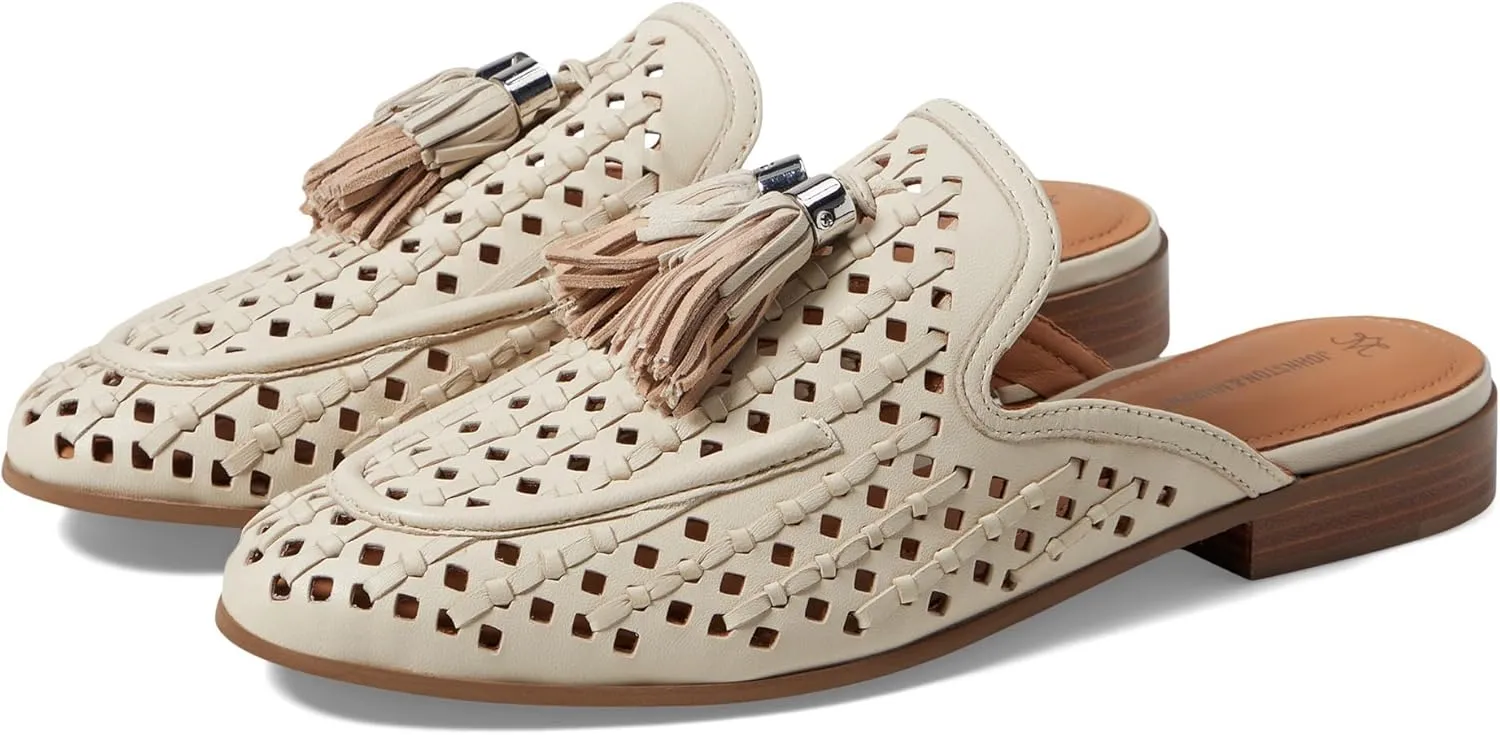 Johnston & Murphy Women's Ali Woven Tassel Mule