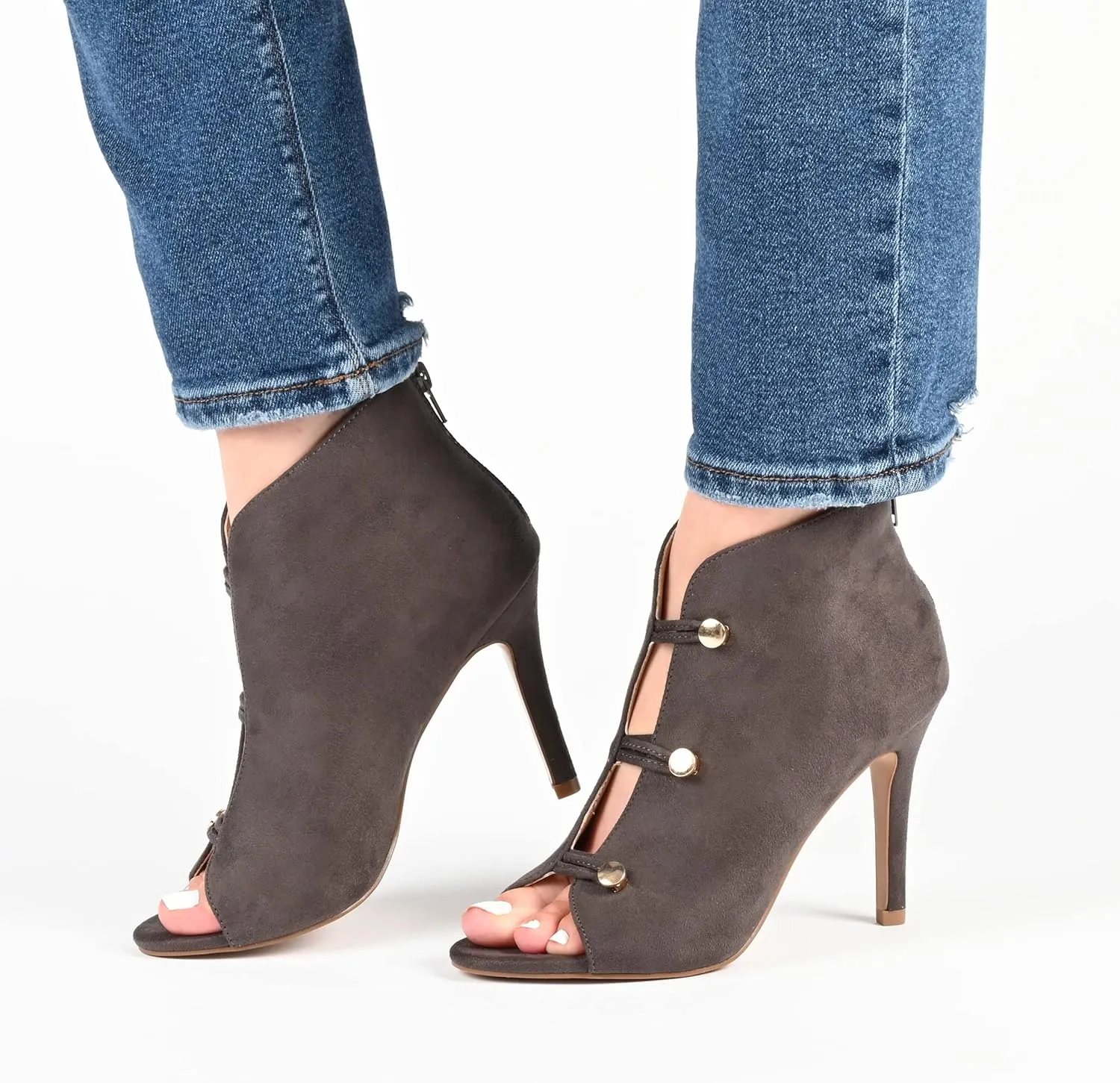 Journee Collection Women's Brecklin Bootie Ankle Boot