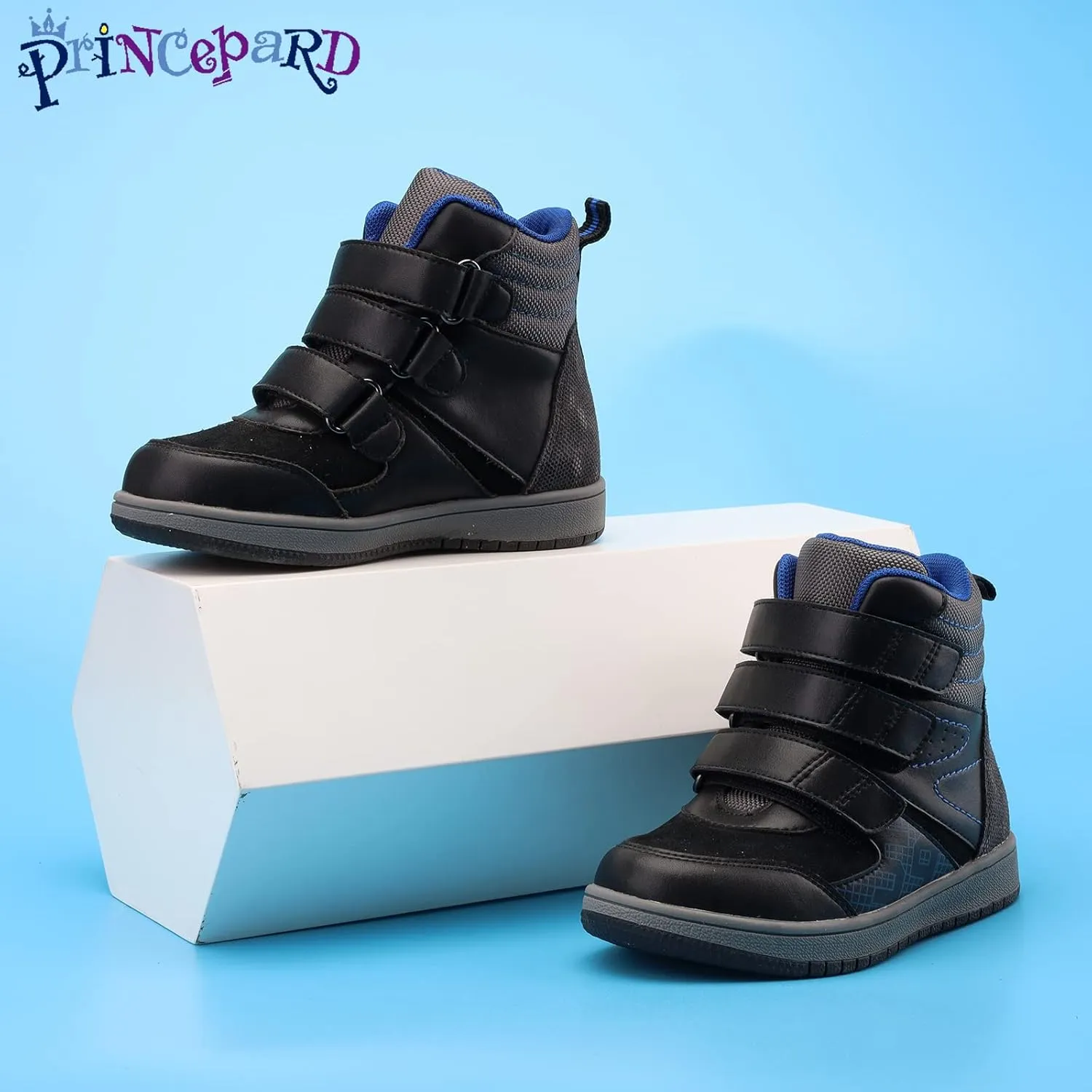 Kids Orthopedic Shoes,Toddlers Corrective High Top Boots with Arch and Ankle Support,Improve Children's Flat Feet and Valgus/varus