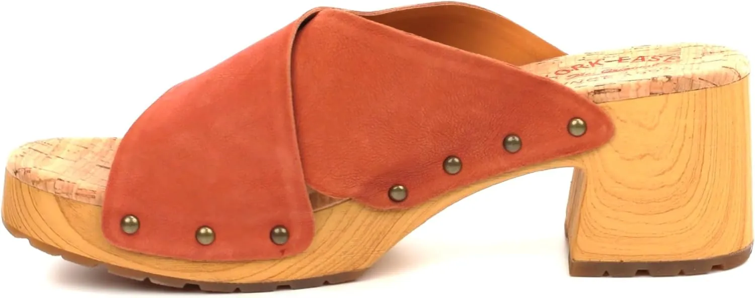 KORK-EASE Women's Tatum Leather Heeled Sandal