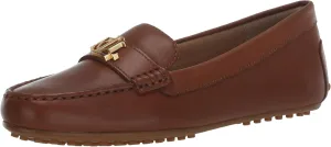 Lauren Ralph Lauren Women's Barnsbury Burnished Leather Driver Driving Style Loafer