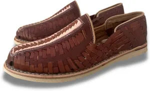 Mexico en la Piel Handmade Leather Huaraches Loafer Shoes for Mens