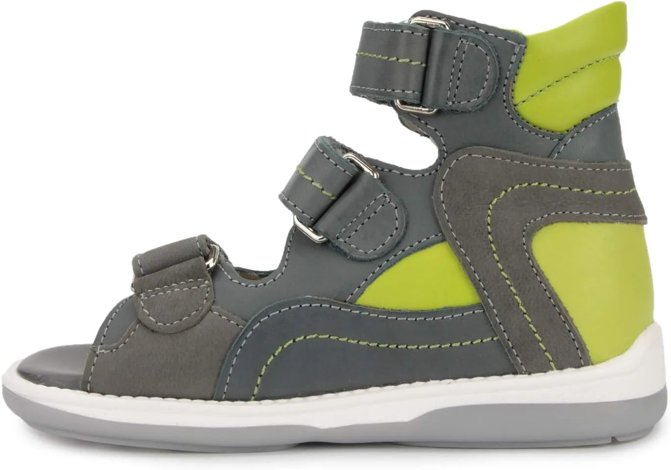 Michael Corrective Orthopedic High-Top AFO Leather Sandal