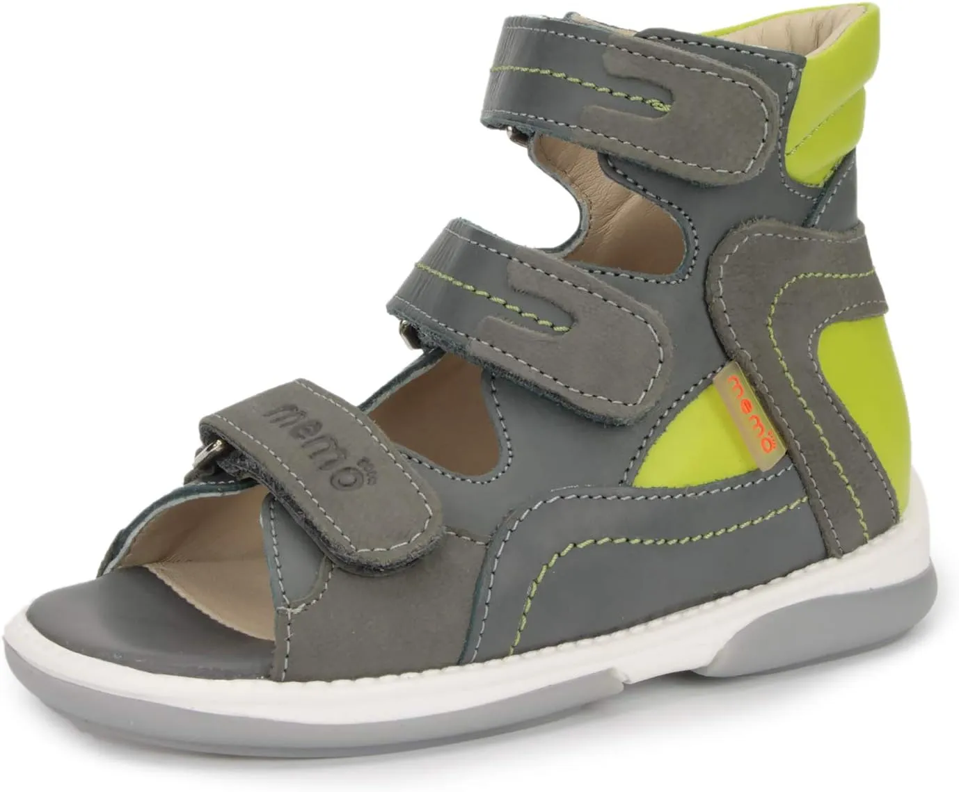 Michael Corrective Orthopedic High-Top AFO Leather Sandal