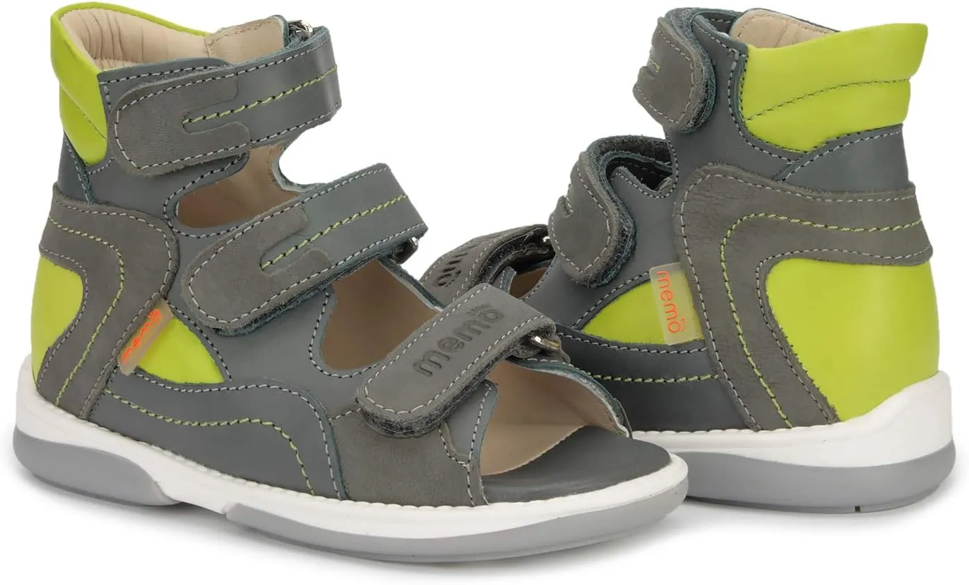 Michael Corrective Orthopedic High-Top AFO Leather Sandal