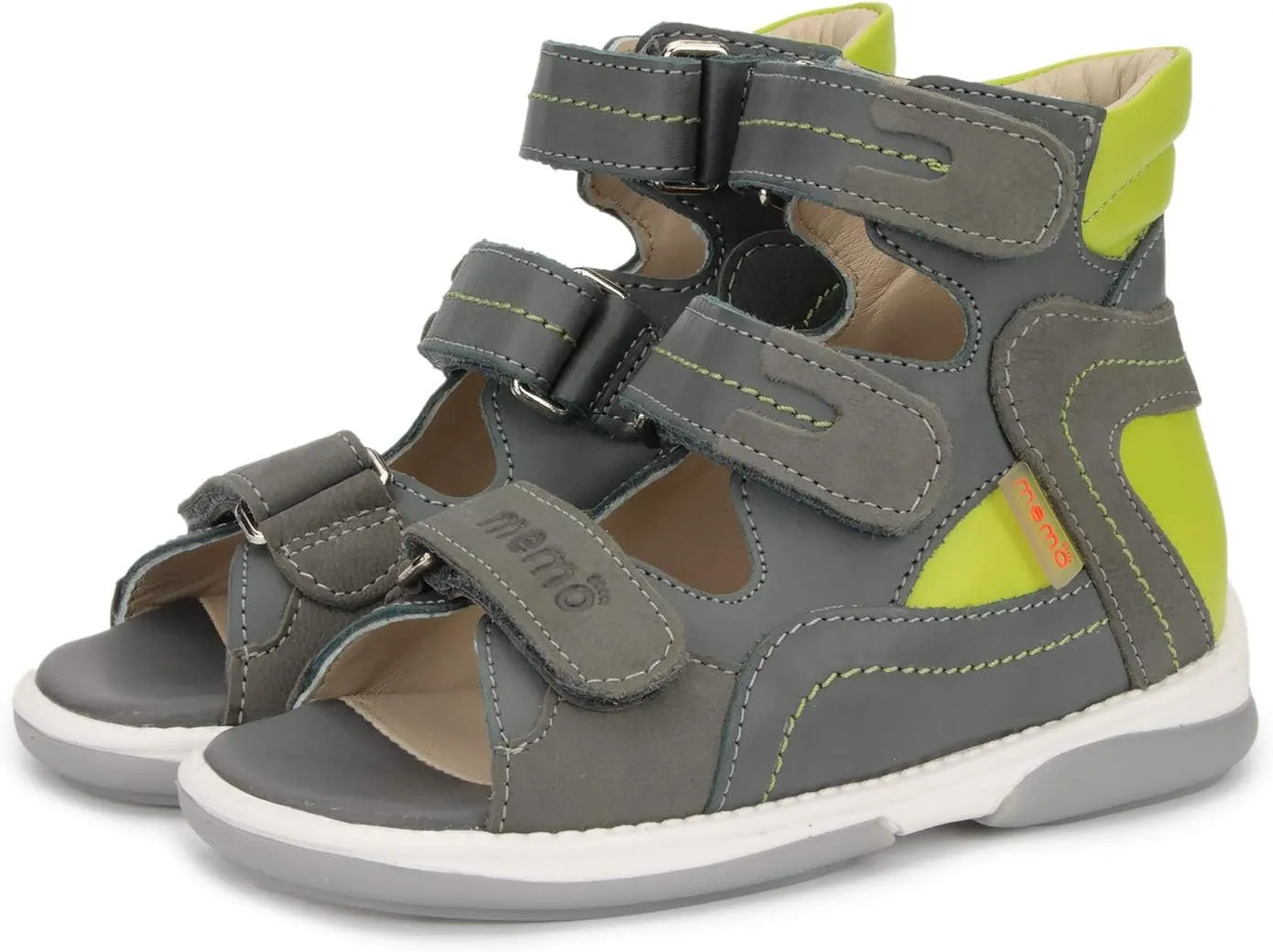 Michael Corrective Orthopedic High-Top AFO Leather Sandal