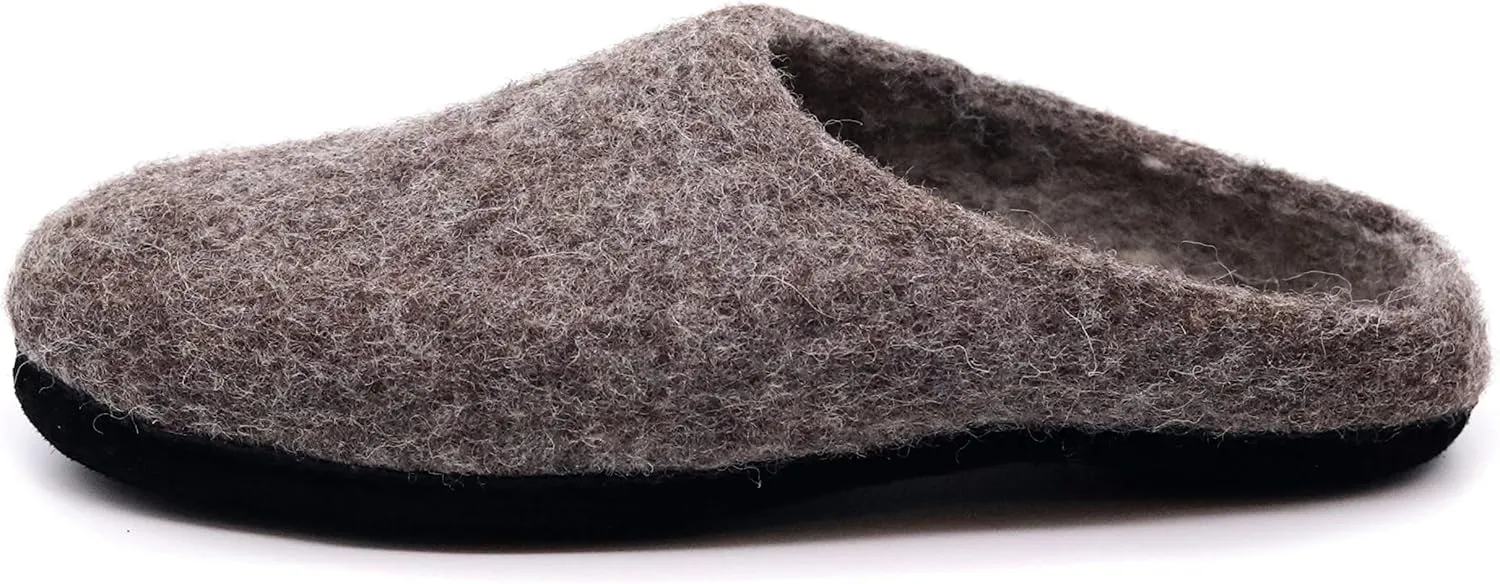 Nootkas Men's Felted Merino Wool 'Astoria' Mule House Slipper
