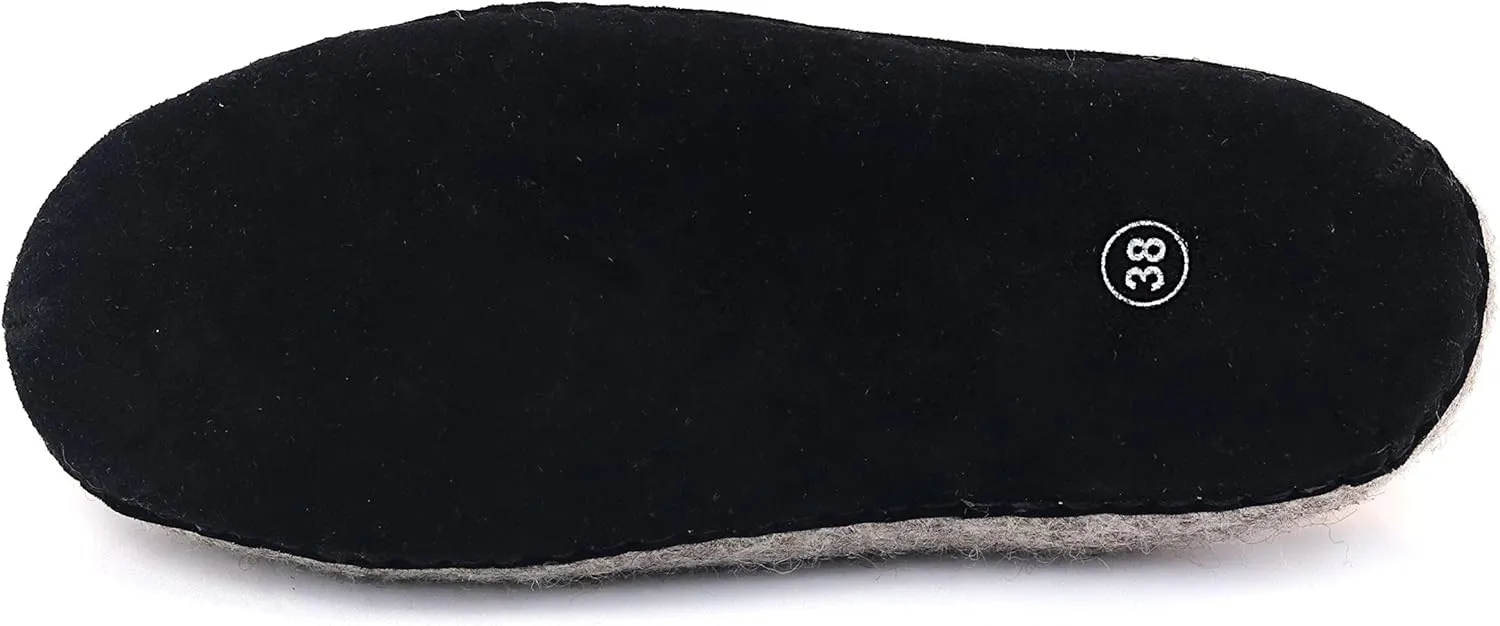 Nootkas Men's Felted Merino Wool 'Astoria' Mule House Slipper