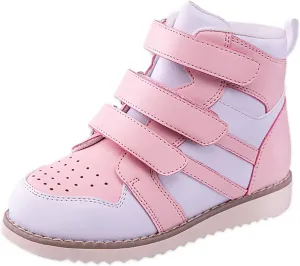 Orthopedic Shoes for Kids and Toddlers,High Back Corrective Sneakers with Ankle and Arch Support for Boys and Girls Flat Foot