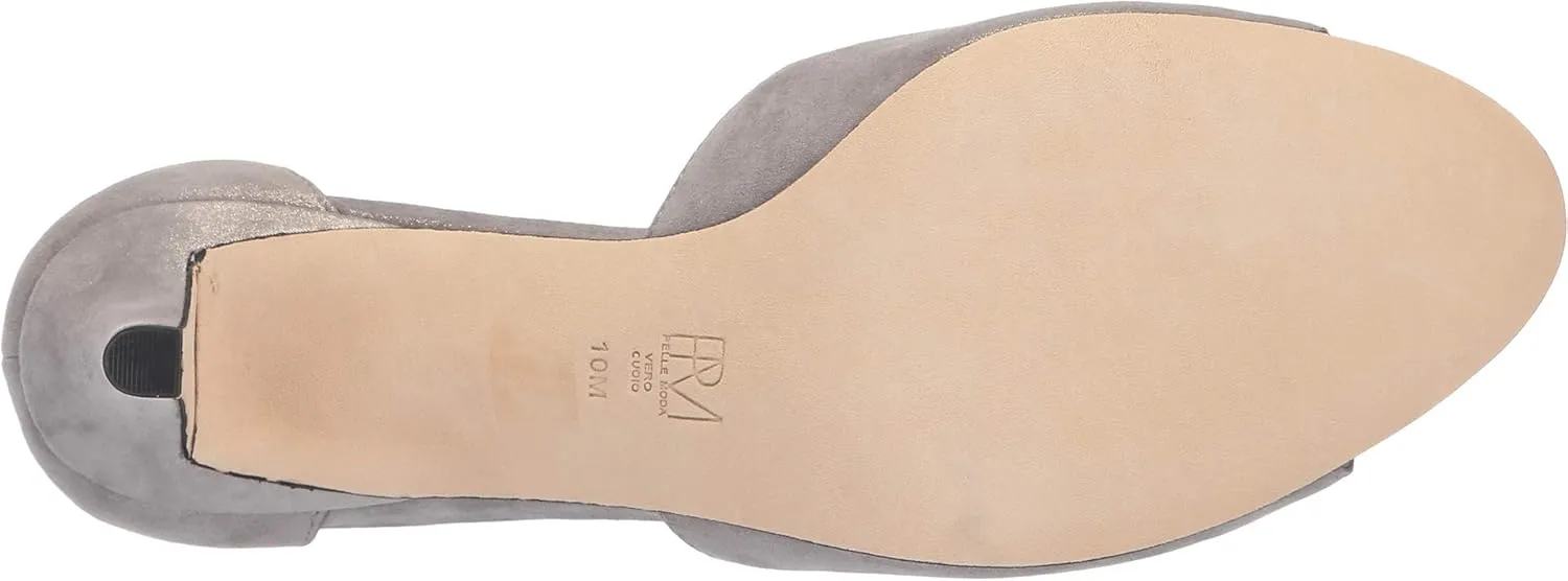 Pelle Moda Berlin Pewter Shimmer Suede