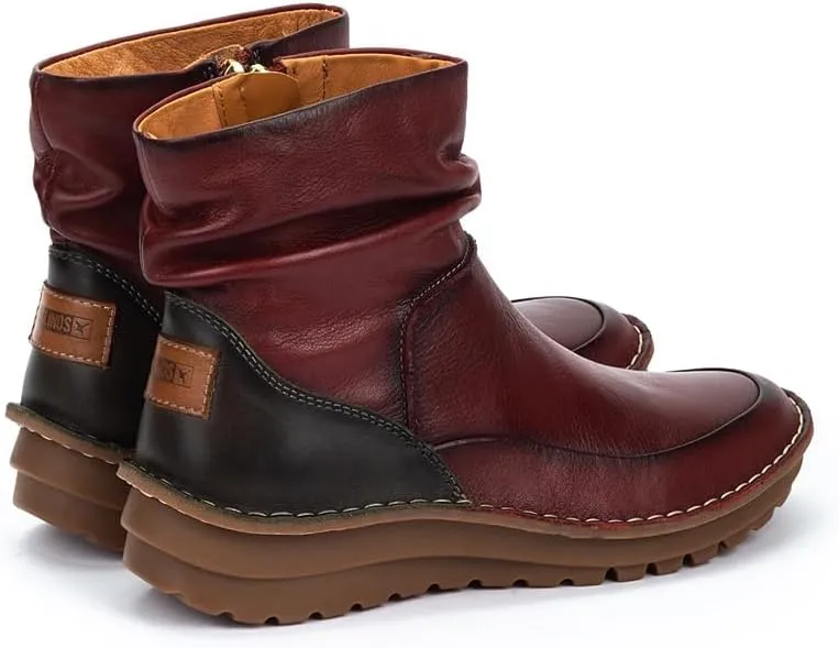 PIKOLINOS Flat Ankle Boots Leather Cazorla for Woman