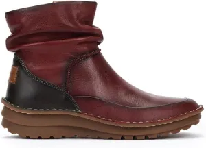 PIKOLINOS Flat Ankle Boots Leather Cazorla for Woman