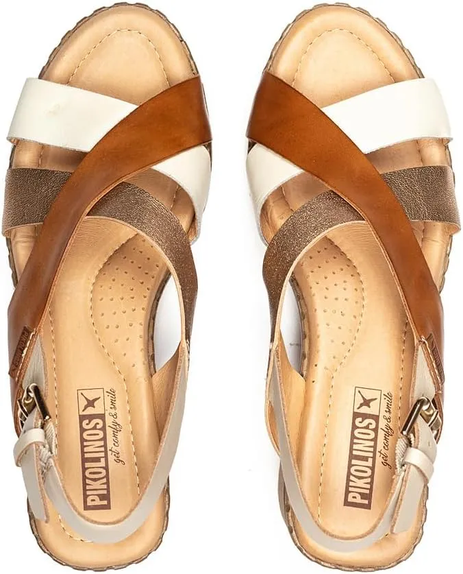 PIKOLINOS Heeled Sandals Leather Canarias for Woman