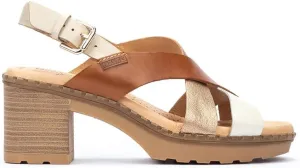 PIKOLINOS Heeled Sandals Leather Canarias for Woman