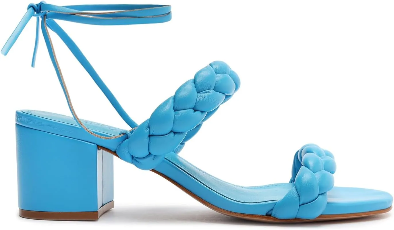 SCHUTZ Women's Dethalia Straw Sandal