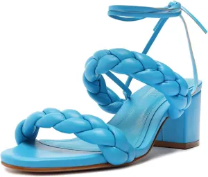 SCHUTZ Women's Dethalia Straw Sandal