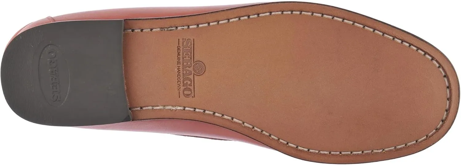 Sebago Women's Danielle Pop Loafer – Full-Grain Leather Slip-On Moccasin with Leather Sole and Rubber Heel