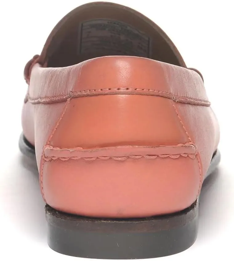 Sebago Women's Danielle Pop Loafer – Full-Grain Leather Slip-On Moccasin with Leather Sole and Rubber Heel