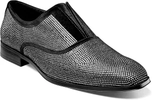 Stacy Adams Men's Starleigh Rhinestone Slip on Loafer