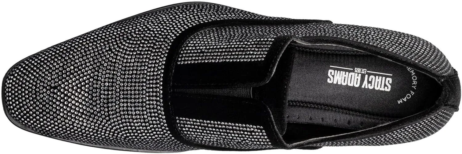 Stacy Adams Men's Starleigh Rhinestone Slip on Loafer