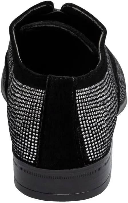 Stacy Adams Men's Starleigh Rhinestone Slip on Loafer