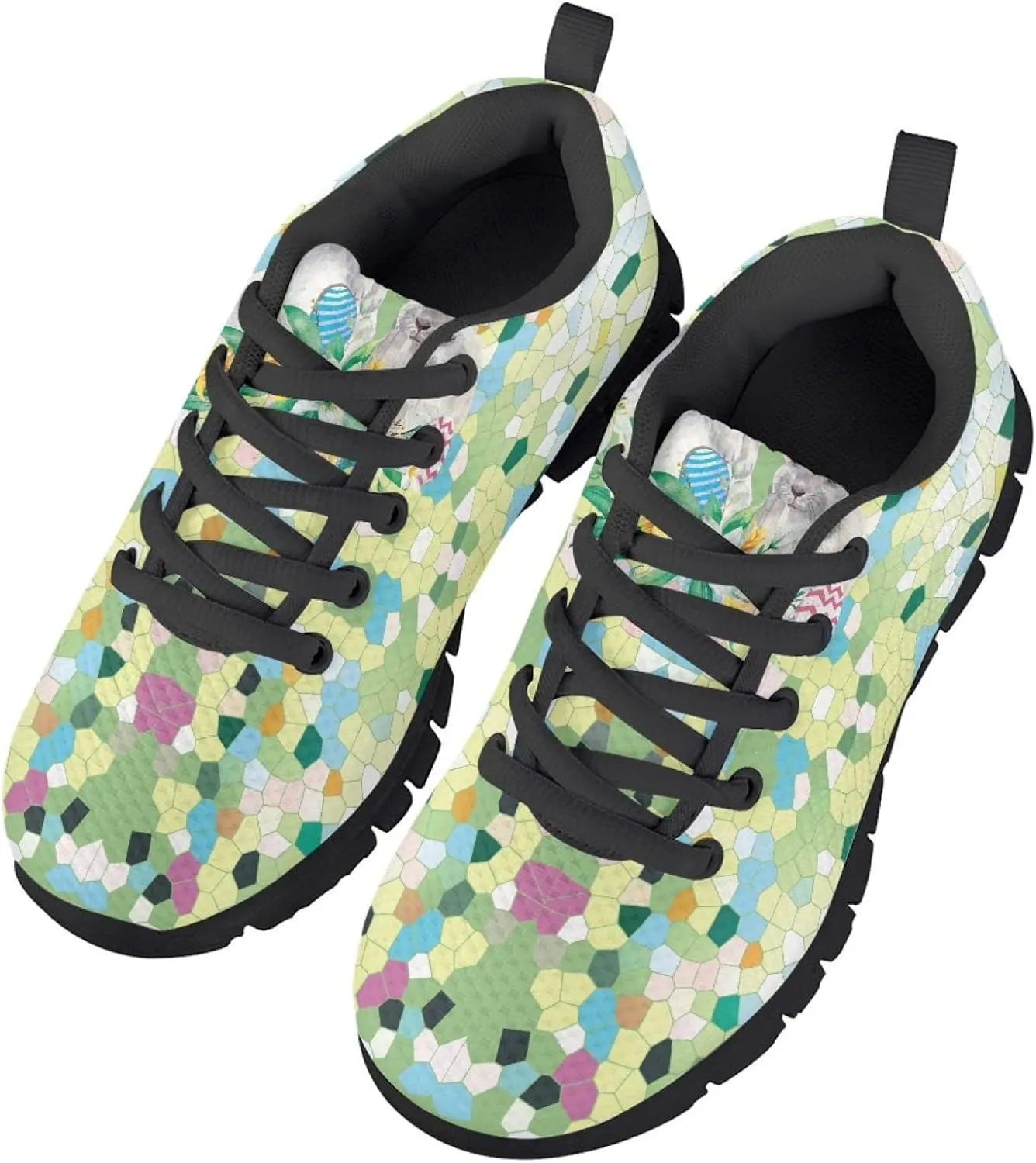 SYtrade Kids Girls Lightweight Tennis Running Sports Athletic Sneakers Lace-Up Shoes